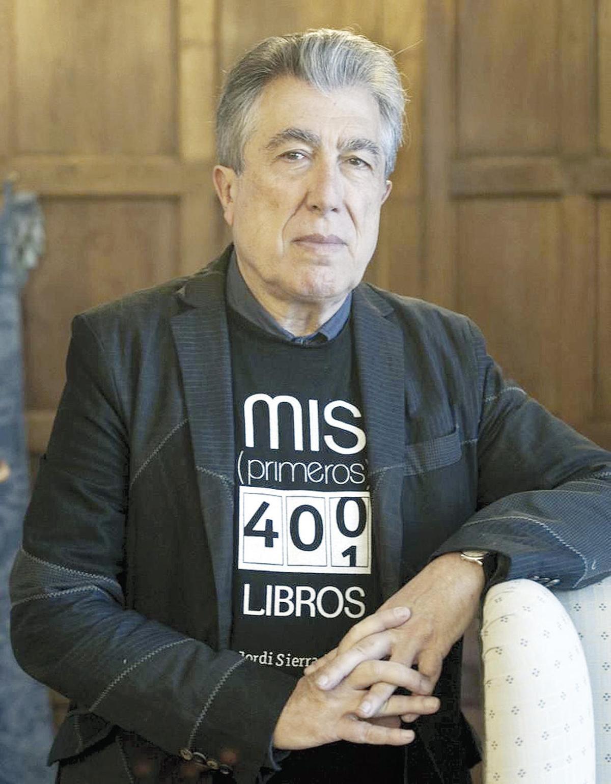 Jordi Sierra i Fabra. // P. Hojas