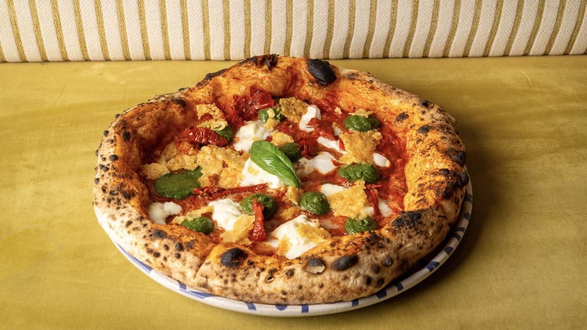 La pizza Búfala Fest, una de las estrellas del local.