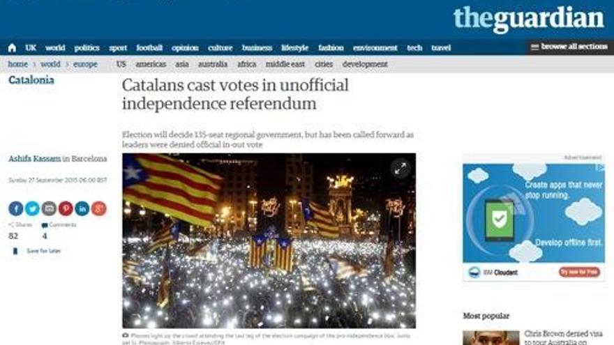 La premsa internacional posa el focus en les eleccions catalanes