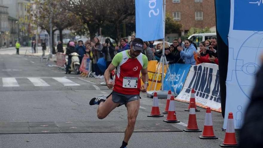 Un momento de la media maratón. // Noé Parga