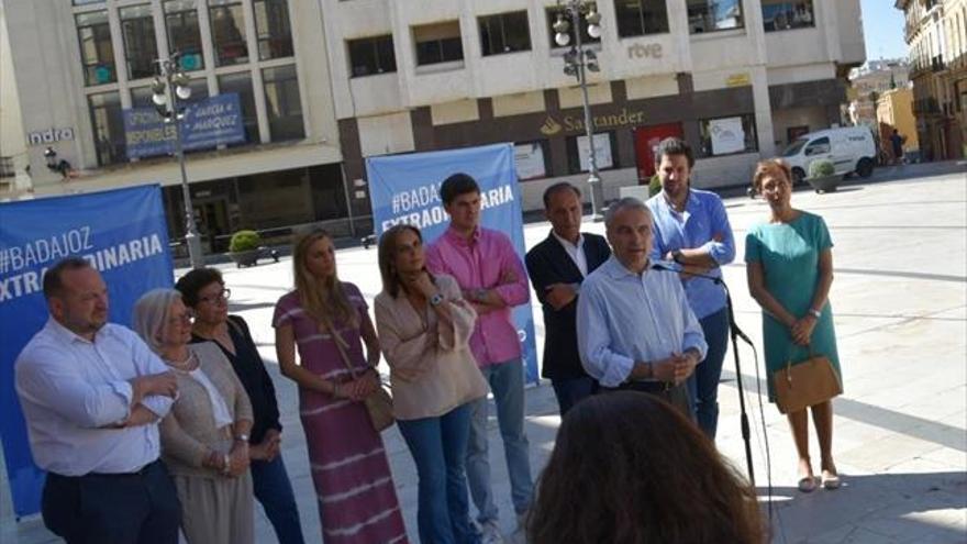 El PP anuncia un parking junto al palacio de Godoy