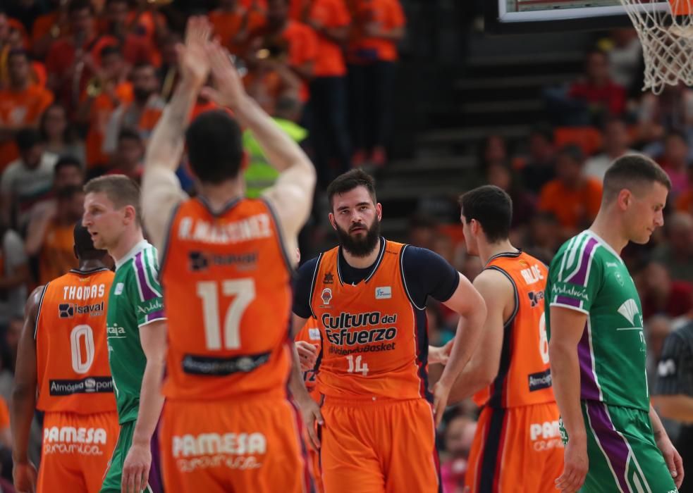 Valencia Basket - Unicaja, en imágenes