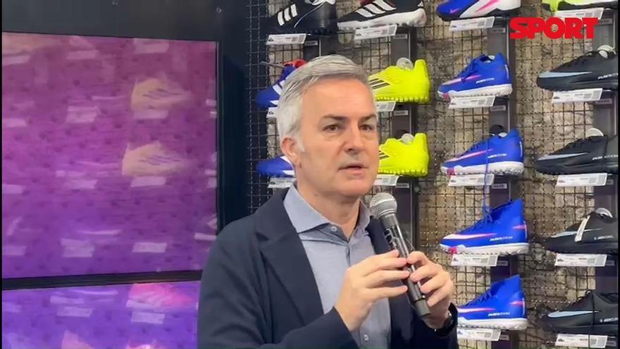 Así presentó Víctor Font a su tridente del proyecto deportivo