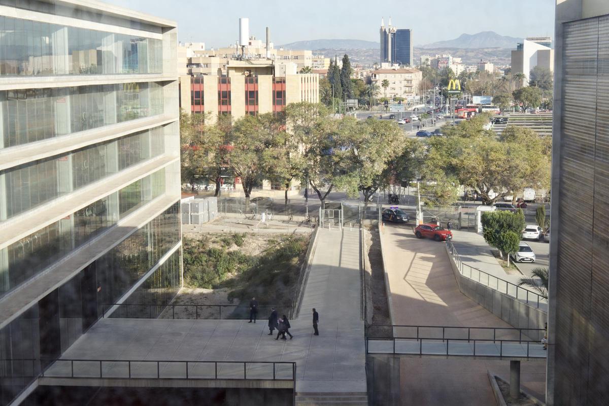 Ciudad de la Justicia de Murcia, donde se ubican los juzgados.