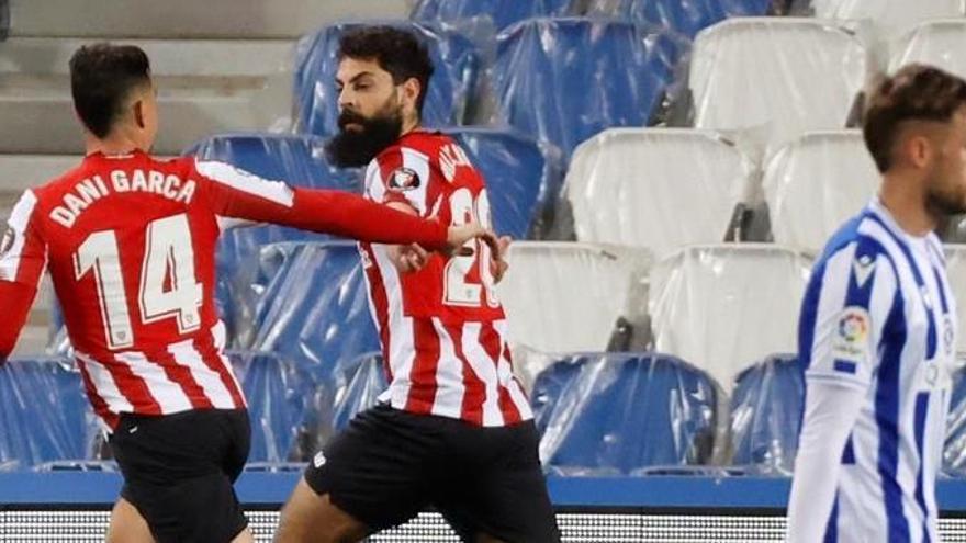 Tablas de última hora en el derbi entre la Real y el Athletic (1-1)