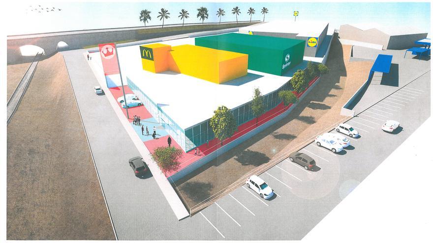 Así será el nuevo parque comercial de Alcantarilla: tendrá Lidl, Sprinter, Embargos a lo bestia y McDonald´s