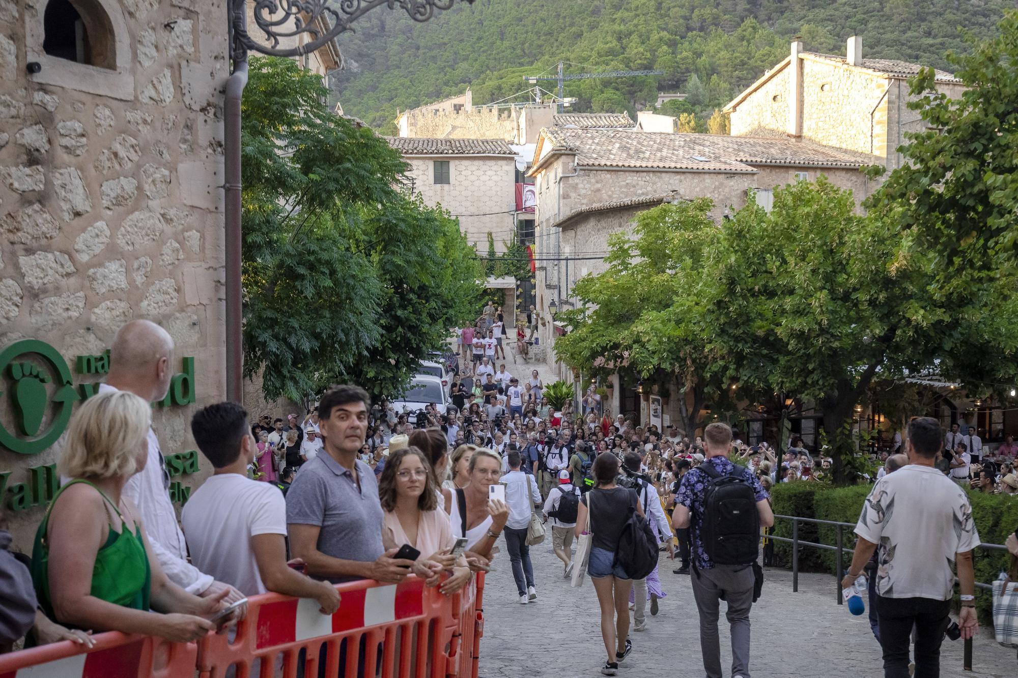 Spaniens Königsfamilie besucht die Kartause in Valldemossa