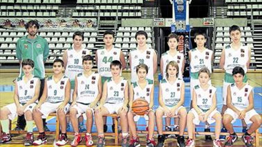 L’equip infantil C del Amics Castelló aconsegueix guanyar el seu primer partit de la temporada