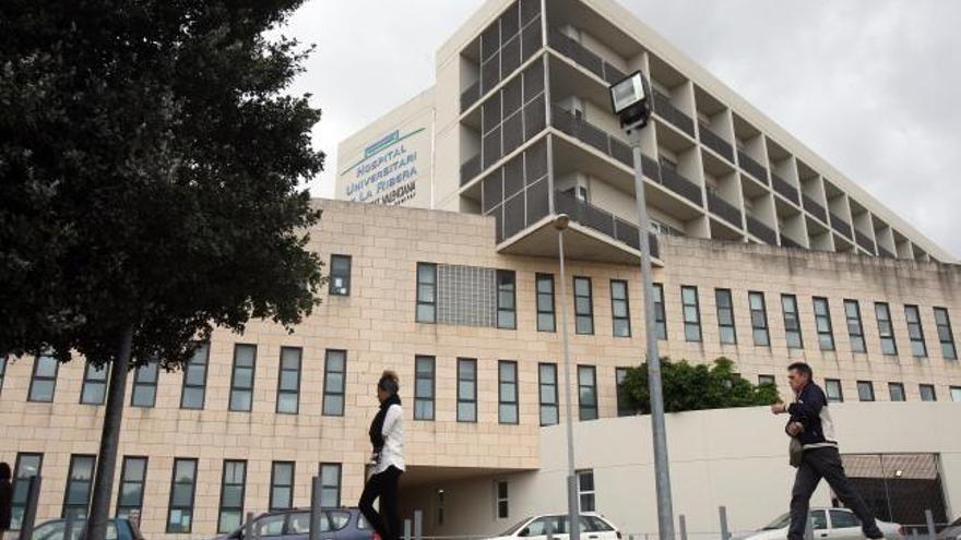 El Hospital Universitari de la Ribera, en Alzira, en una imagen de archivo.