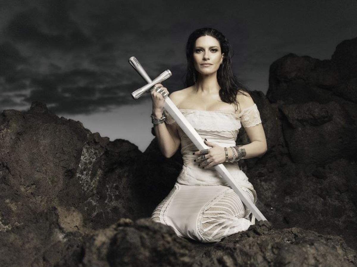 La cantante Laura Pausini en una imagen promocional.