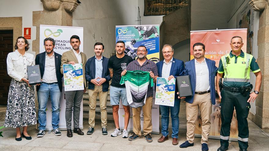 Ocho selecciones acuden este año a la Extremadura European Paracycling Cup