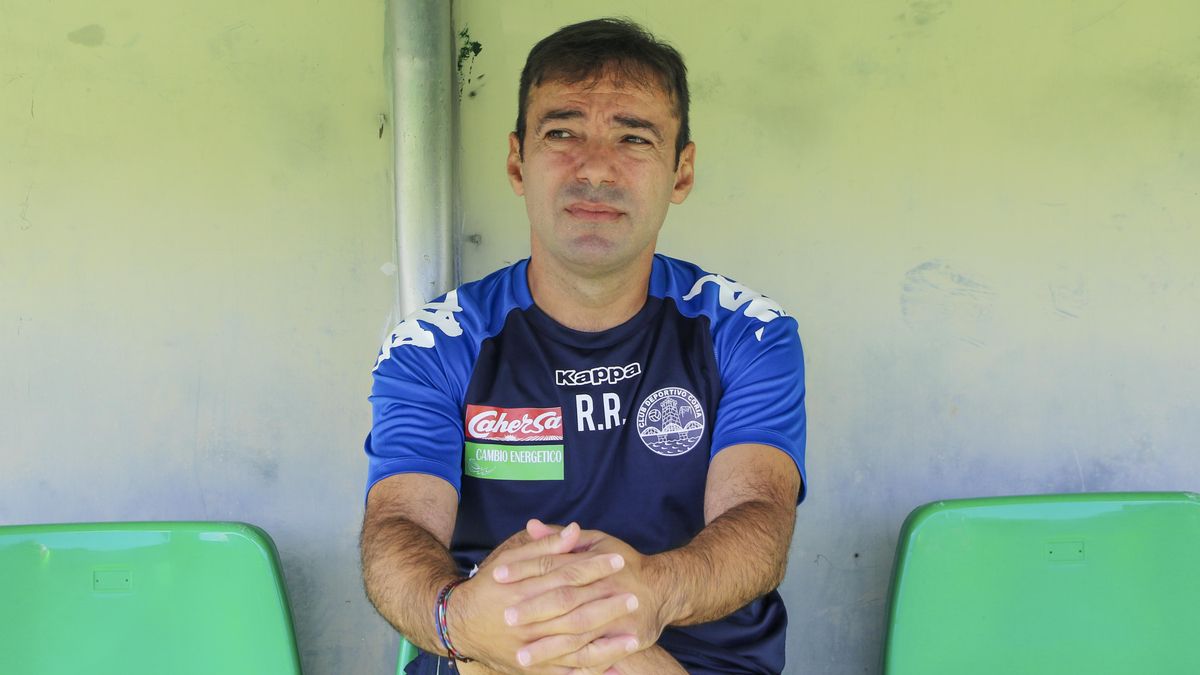 Raimundo Rosa, 'Rai', entrenador del Coria.