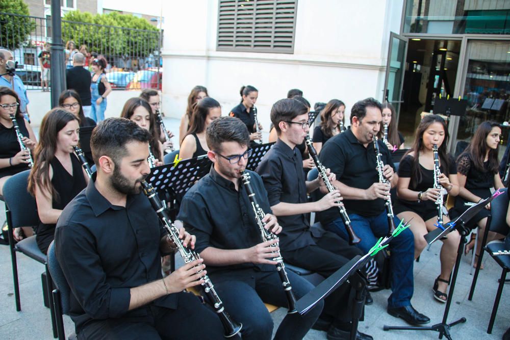 Los alumnos del Conservatorio profesional de Música Pedro Terol ofrecen un concierto