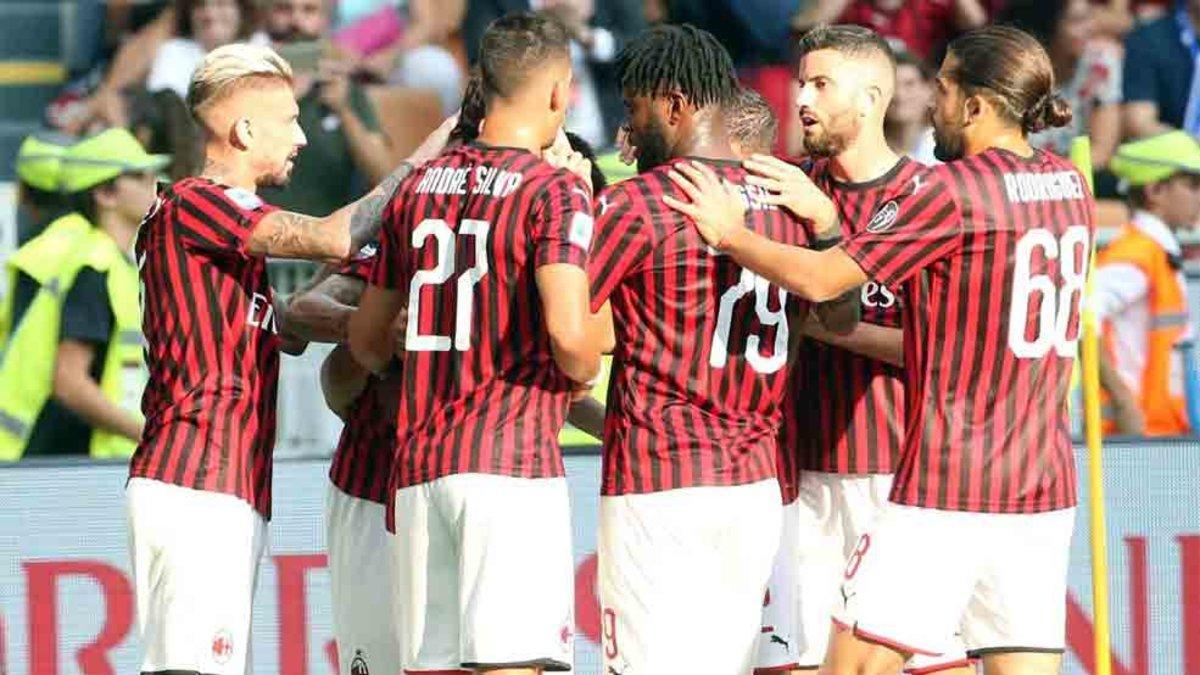 El Milan no tuvo problemas