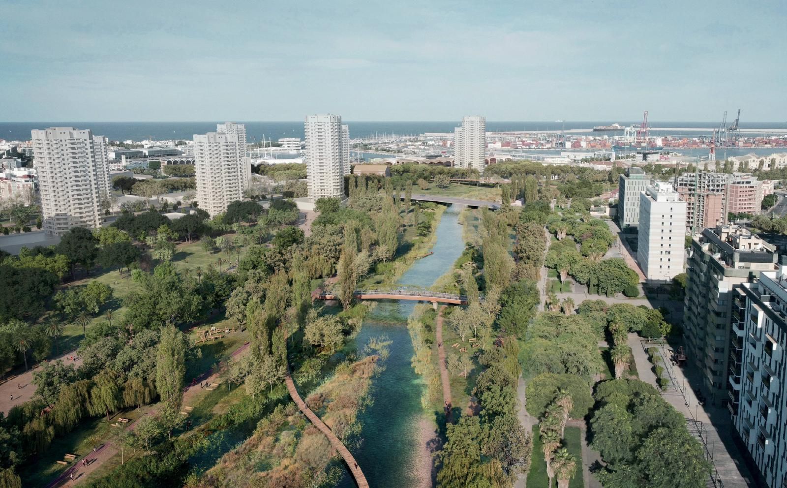 El nuevo jardín del Túria, en imágenes