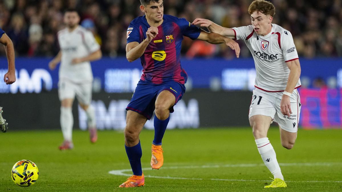El 1x1 del FC Barcelona ante el CA Osasuna al descanso