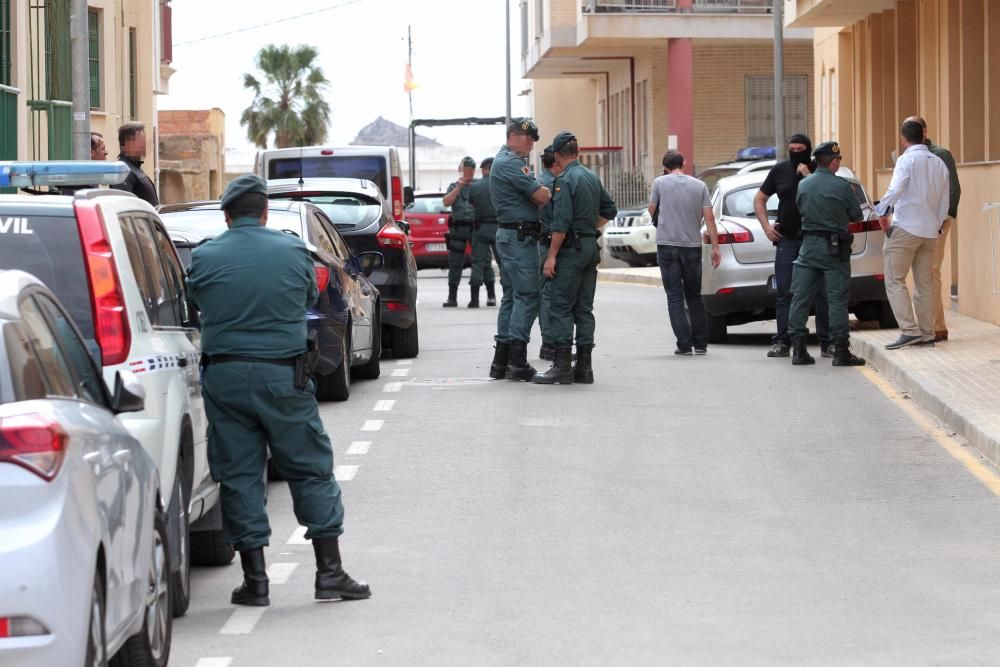 Redada antidroga de la Guardia Civil en Roche