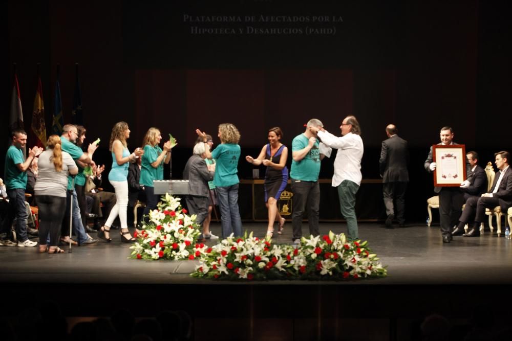 Entrega de las distinciones del Ayuntamiento de Gijón