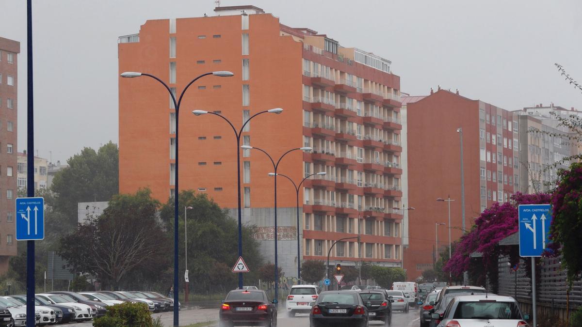 Vista de la calle avenida Portanet, donde ocurrió el suceso
