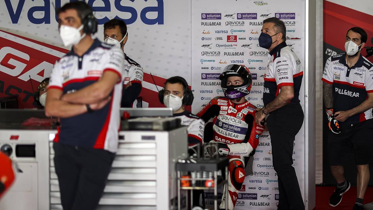 García Dols, en los entrenamientos en Portimao.