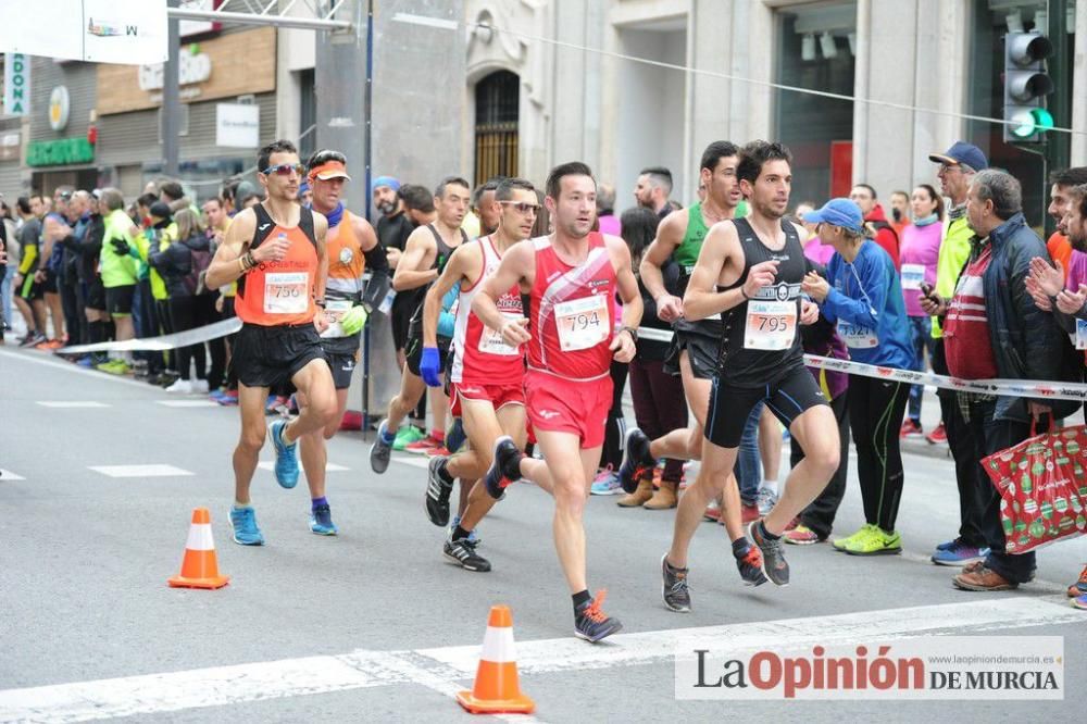 Murcia Maratón y 10 k. Paso por la Gran Vía