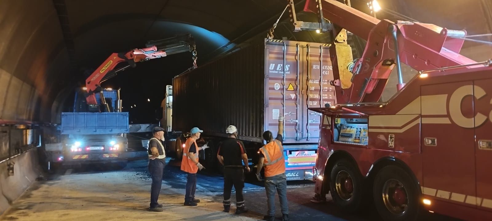 El túnel de Pilar de la Horadada tras el accidente