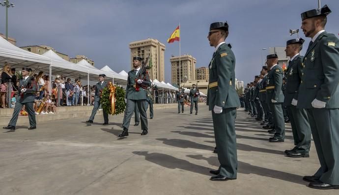 12/10/2017 LAS PALMAS DE GRAN CANARIA. Celebración del Día la Patrona de la Guardia Civil en la Comandancia de Las Palmas. FOTO: J. PÉREZ CURBELO