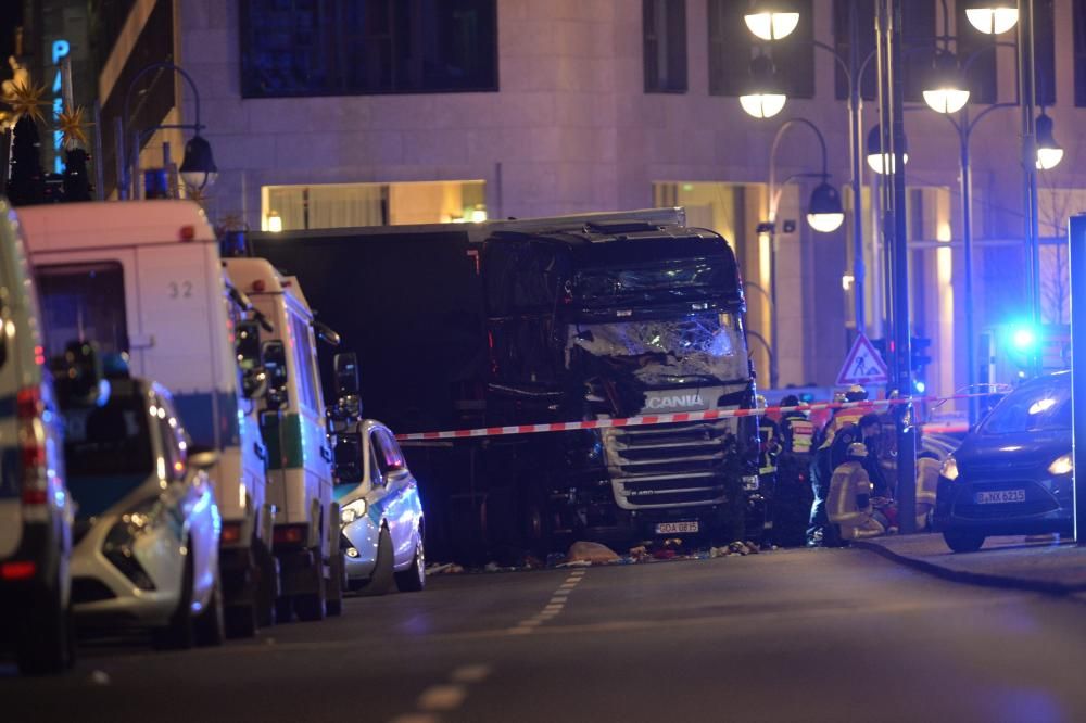 Atropello en un mercado navideño en Berlín