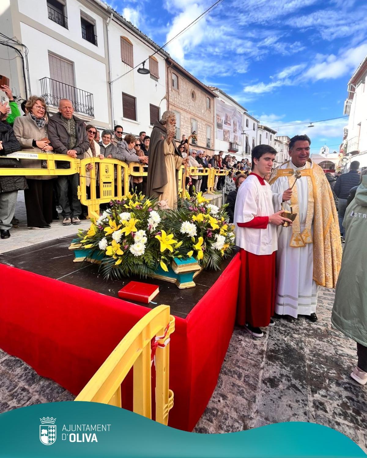 La Safor es vist de tradició amb la popular festa de Sant Antoni