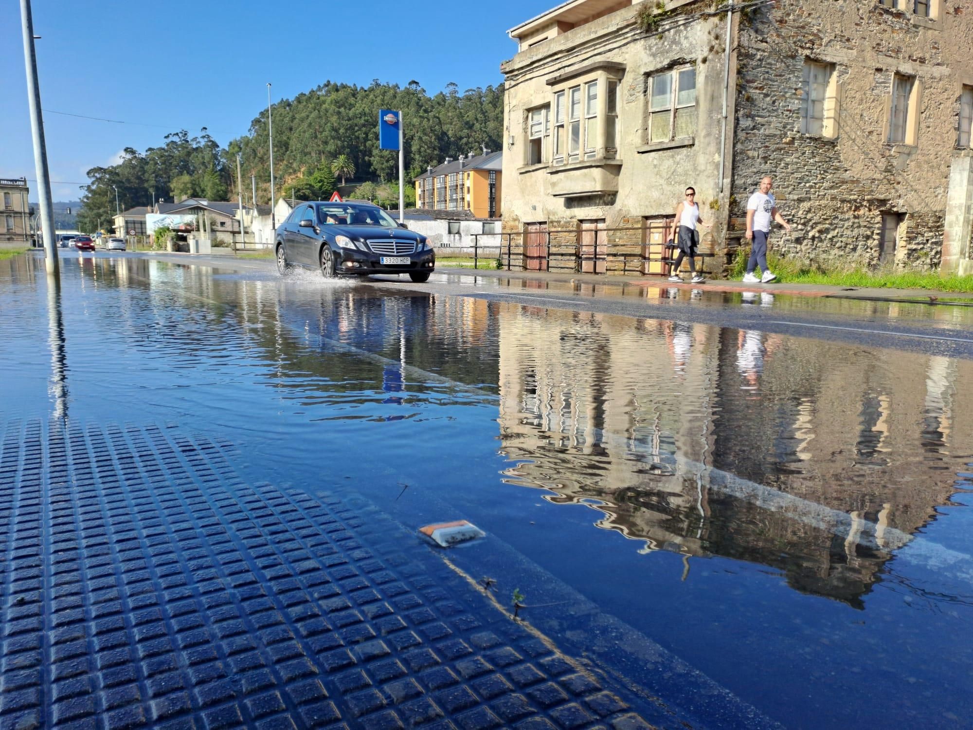 En imágenes: El efecto de las mareonas en Vegadeo, Navia y Luarca
