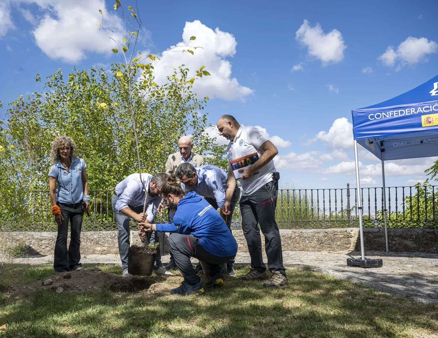 Galería | Actividad de la CHT y la CHG en Montánchez