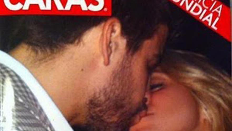 El esperado beso entre Shakira y Piqué, ¿realidad o ficción?