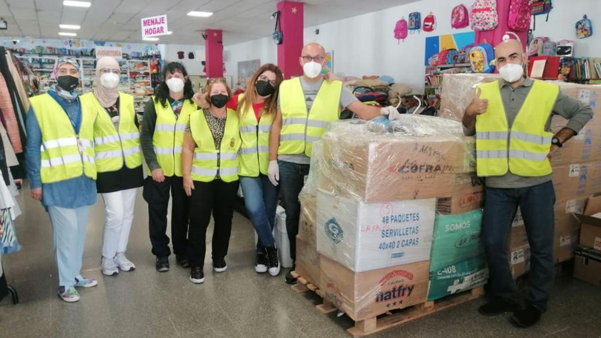 Remesa de juguetes de Vigo a las familias de La Palma.