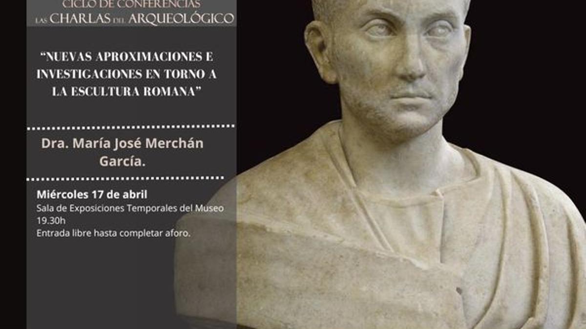 Charla 'Nuevas aproximaciones e investigaciones en torno a la escultura romana'.