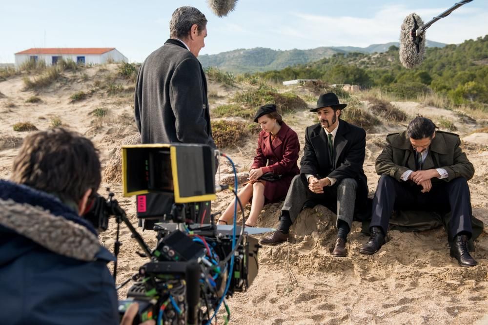 "El Ministerio del Tiempo" rueda en Peñíscola