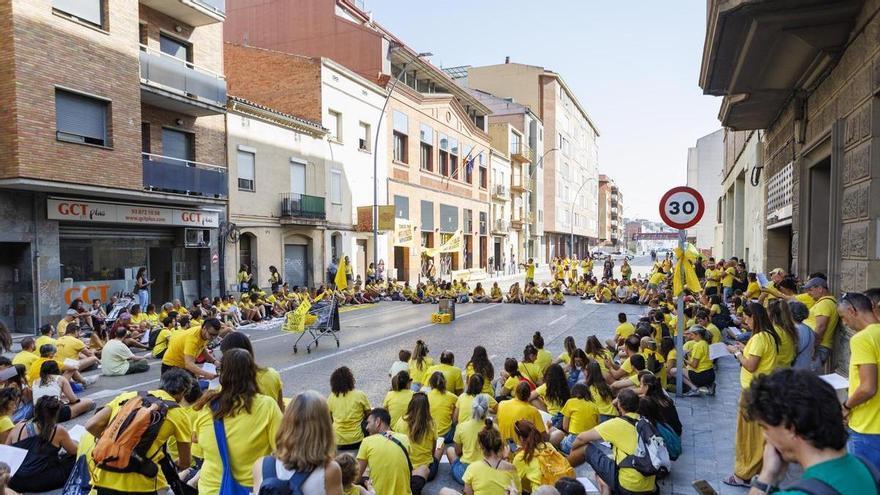 Educació xifra en un 7% el seguiment de la vaga a la Catalunya central