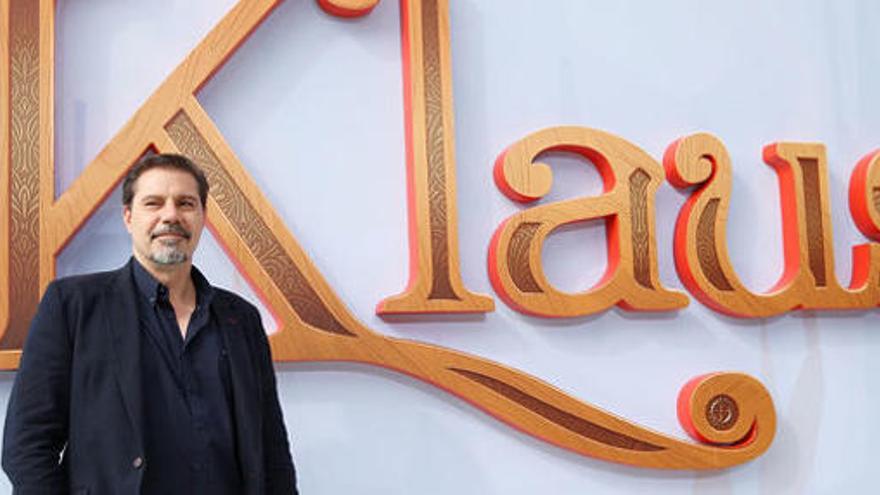 El español Sergio Pablos, creador y director de &quot;Klaus&quot;, nominada a los Premios Oscar.