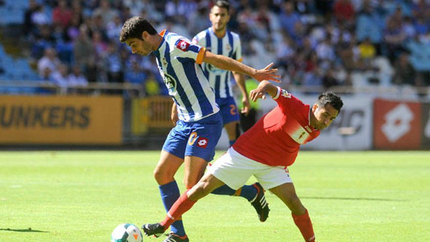 Juan Domínguez no podrá jugar hoy en Murcia // CARLOS PARDELLAS