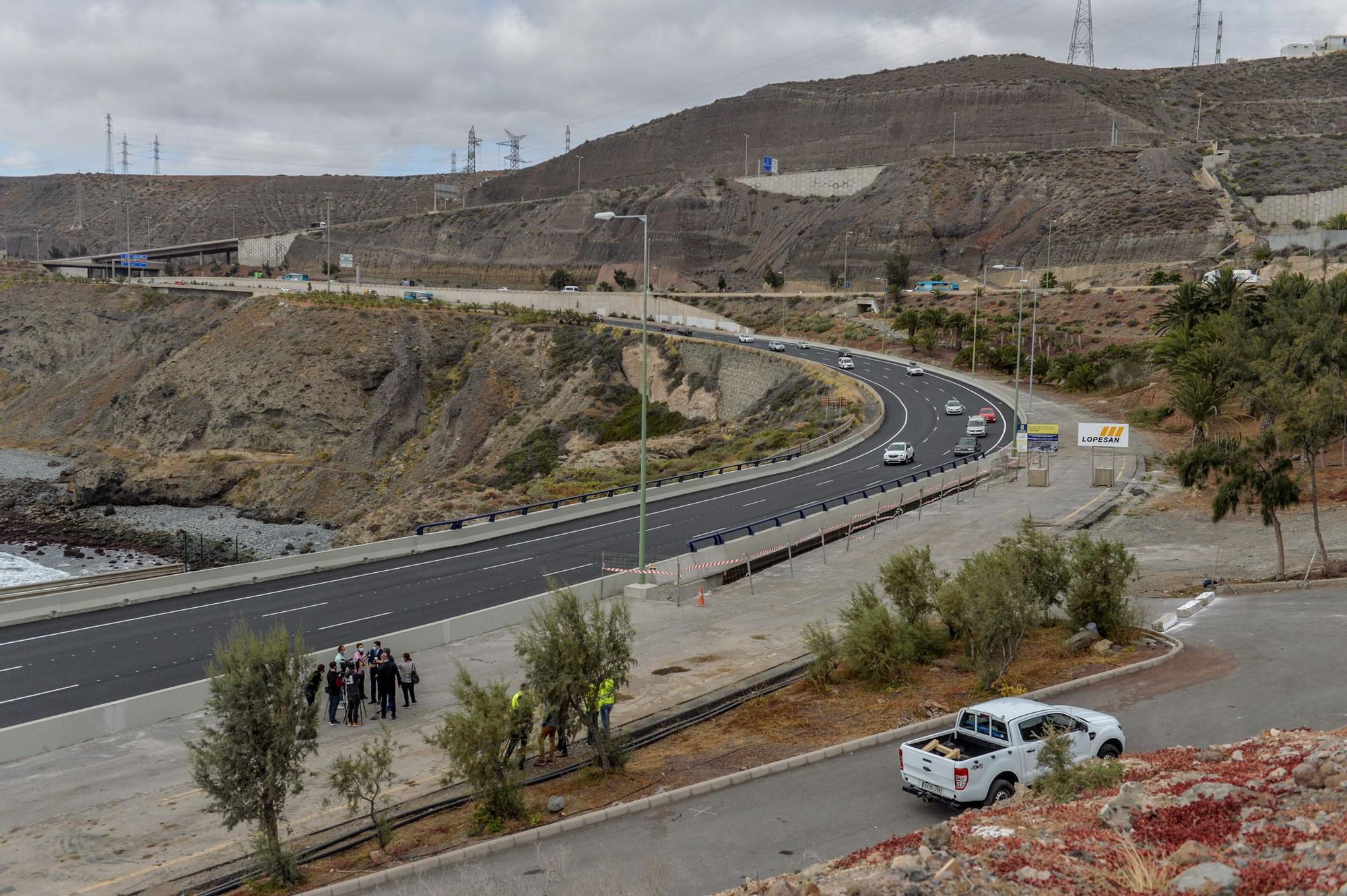 Inauguración del puente del Tívoli