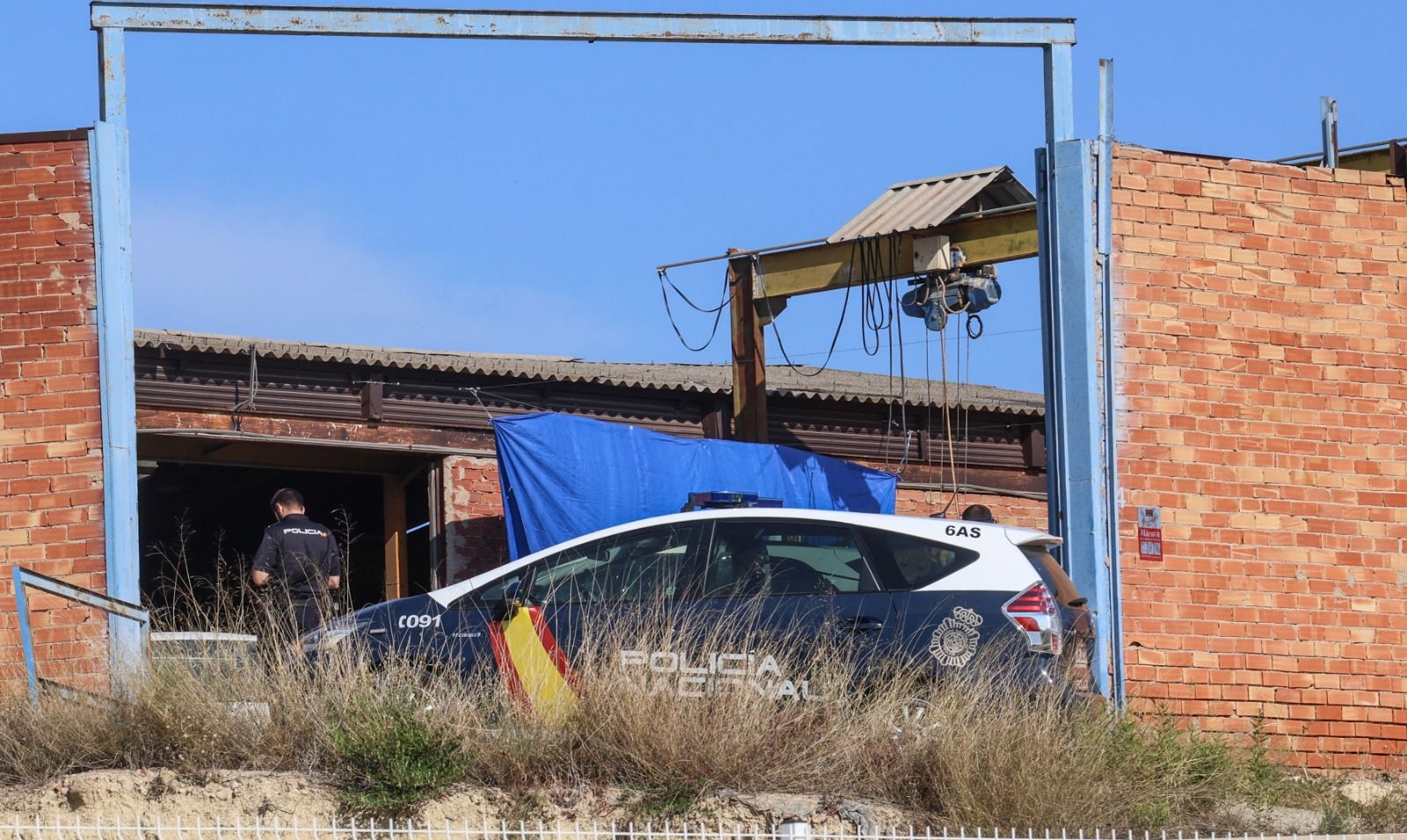 Fallece un hombre en un accidente laboral en Alicante