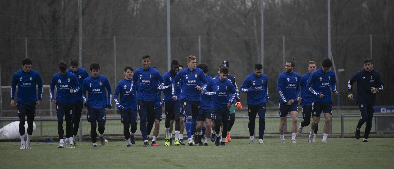 El entrenamiento de ayer