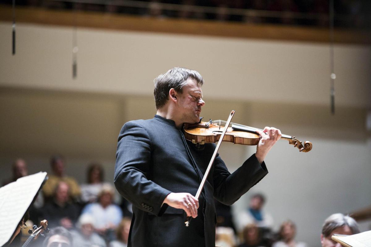 El violinista Frank Peter Zimmermann