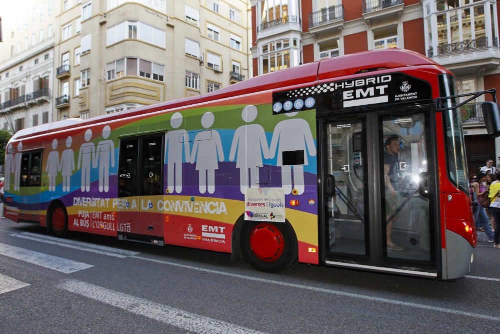 Manifestación del Orgullo LGTBi en Valencia