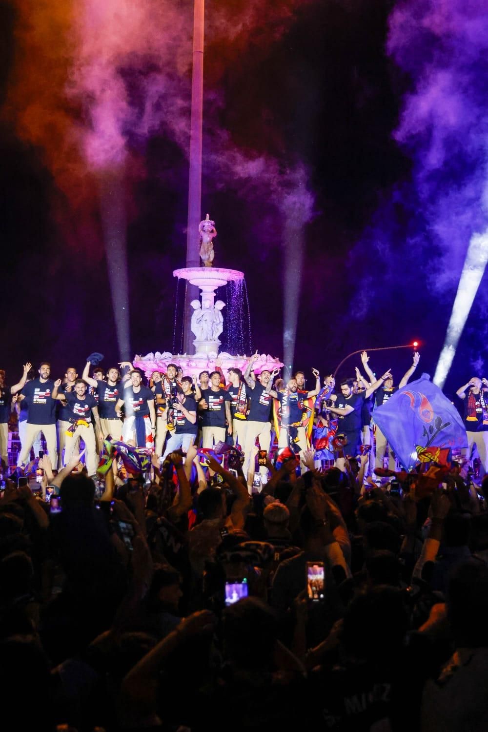 La celebración del ascenso del Levante UD, en imágenes