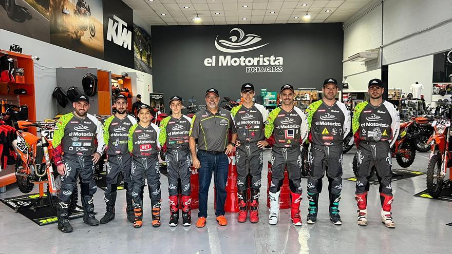 El Motorista presenta su equipo de pilotos para la temporada Off Road 2024 en Córdoba