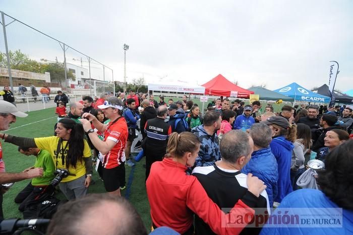 Llegada y entrega de trofeos de El Valle Trail