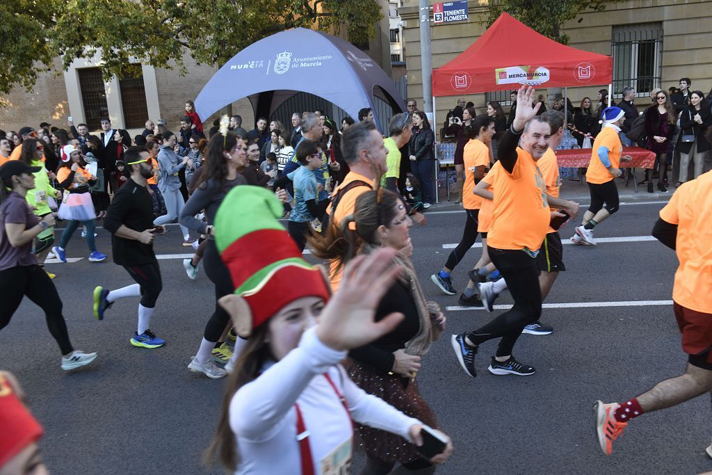 La San Silvestre 2025 en Murcia, en fotografías