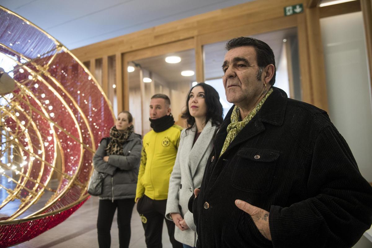 Galería | Ocho alumnos del Centro Penitenciario de Cáceres visitan el museo Helga de Alvear