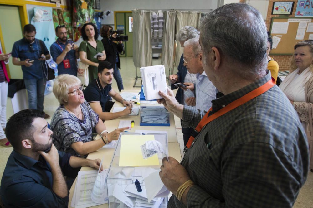 Elecciones municipales en Valencia 2019: Los valencianos acuden a las urnas