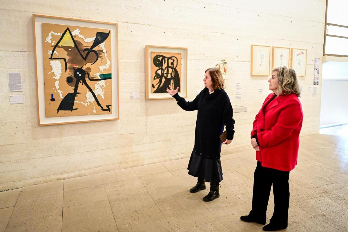 La Fundació Miró Mallorca muestra al Miró más rompedor